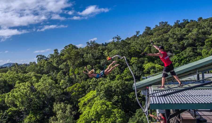 Cairns: Bungy Jump - Photo and video help justify the $162 price