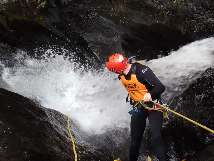 Cairns Full-Day Canyoning Adventure tour - Two rainforest canyons, one long Cairns day