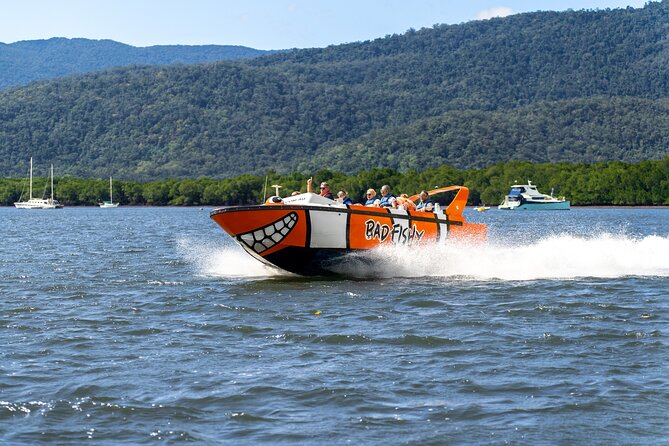 Cairns Jet Boat Ride - What you may see between the turns