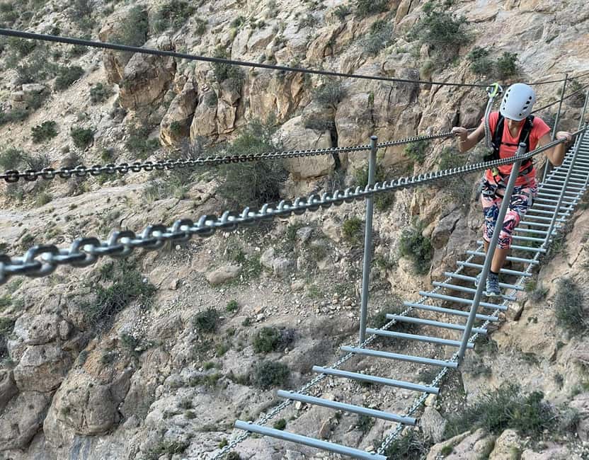 Callosa del Segura: Guided Via Ferrata in Callosa K3 with abseiling - Key points before you book