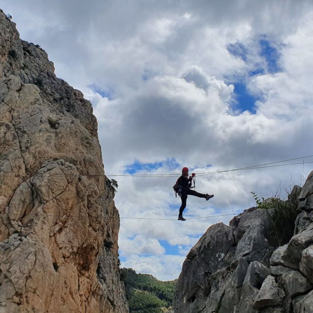 Caminito del Rey: Vía Ferrata Rappeling & Zip-Lining - A mountain challenge beside El Chorro