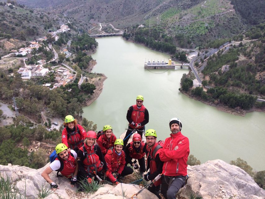 Caminito del Rey: Vía Ferrata Rappeling & Zip-Lining - The 30-meter zip-line