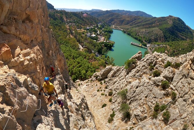 Caminito del Rey - Via Ferrata & Zip Line Adventure - The 35-meter zip line