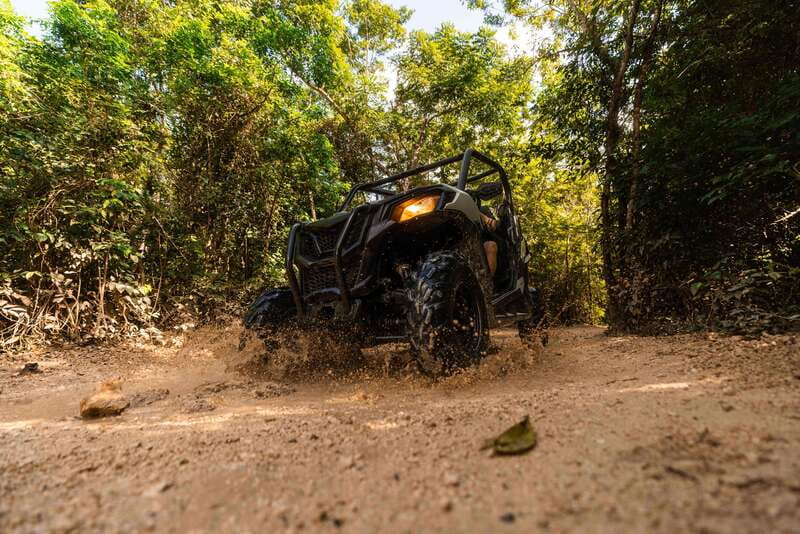 Cancún: Extreme Buggy Adventure with Ziplines & Cenote - The 30-minute UTV ride: fun, but not a wilderness expedition