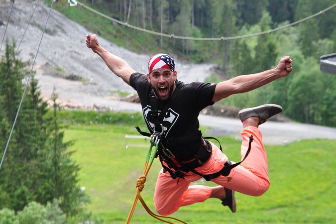 Canyon Swing with OUTDOOR - Practical planning for your day in Grindelwald