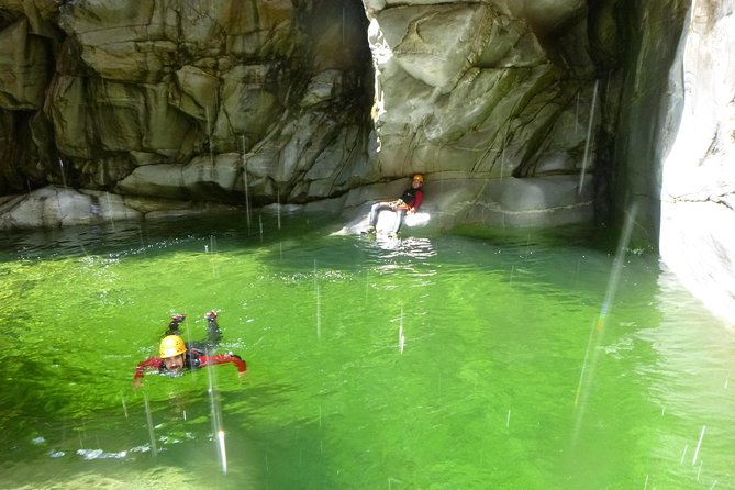 Canyoning Advanced Day Trip - High waterfalls, jumps, and natural slides