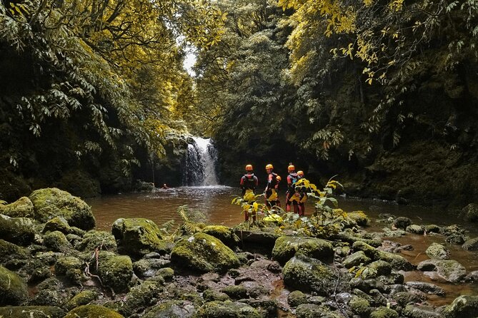 Canyoning Adventure in Ribeira da Salga (Sao Miguel - Azores) - Jumps from 2 to 6 meters