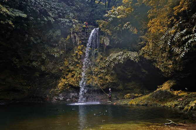 Canyoning Adventure in Ribeira da Salga (Sao Miguel - Azores) - The final 20-minute climb