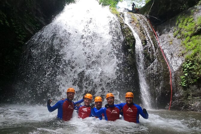 Canyoning Adventure in Sambangan Canyon - Five Slides and Four Jumps in the Canyon