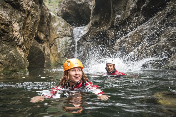Canyoning Adventure in the Salzkammergut from Salzburg - Jumps, slides, and cold mountain water