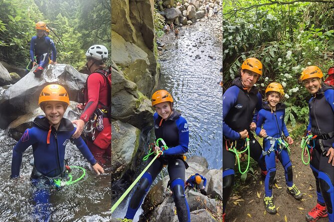 Canyoning Adventure with Limite Vertical - Entering the clear water and natural obstacles