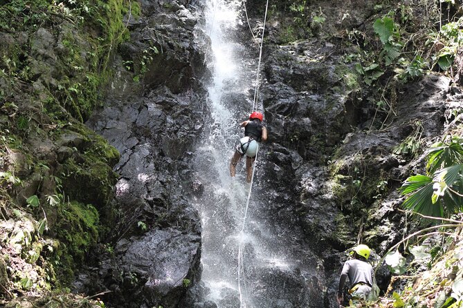 Canyoning and Arenal Rafting (COMBO TOUR) - A full day with about two hours in the van