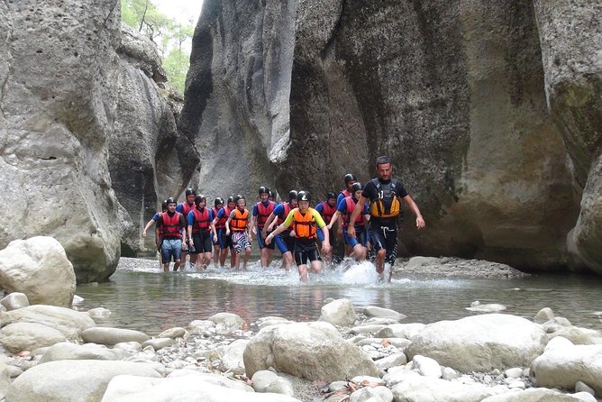 Canyoning and Rafting Adventure incl. Lunch from Alanya - Who will enjoy this day most