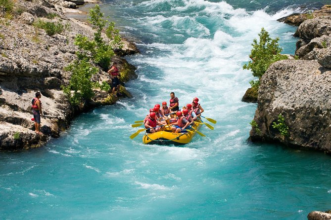 Canyoning and Rafting Adventure incl. Lunch from Antalya - Canyoning when the water level is low