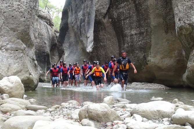 Canyoning and Rafting Adventure incl. Lunch from Belek - Manavgat and the return route
