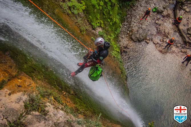 Canyoning and Rappelling tour around Kutaisi - What the 5mm wetsuit adds