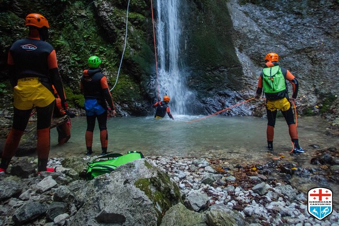 Canyoning and Rappelling tour around Kutaisi - The instructors and the private-group advantage