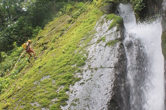 Canyoning Area 360 - Hot river water after the ropes