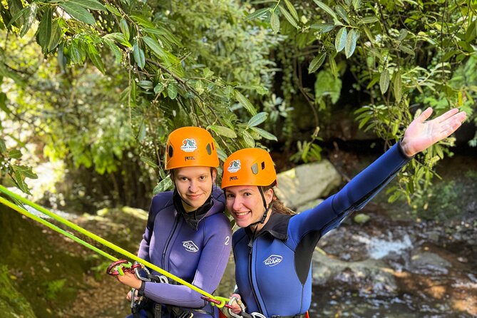 Canyoning at Camacha Madeira Island - The guide style: safety with a sense of humor