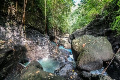 Canyoning Bali, Blue Gorge Canyon (Adventure, discovery, nature)