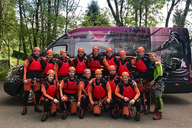 Canyoning Day Trip from Edinburgh - What the canyoning sequence involves
