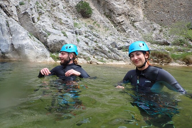 Canyoning descent of the Galamus Gorge - The steep 20-minute return