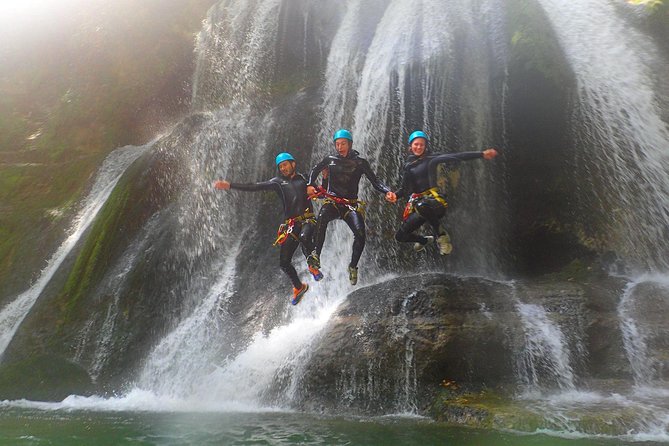 Canyoning discovery of the Furon (Grenoble / Lyon) - Entering the Furon canyon