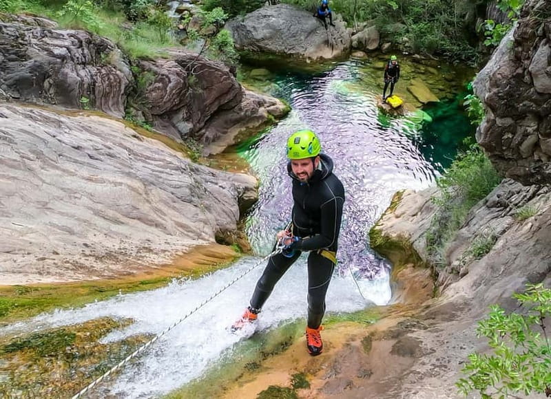 Canyoning Drenovstica - Extreme adventure in Budva - The first steps into Drenovštica