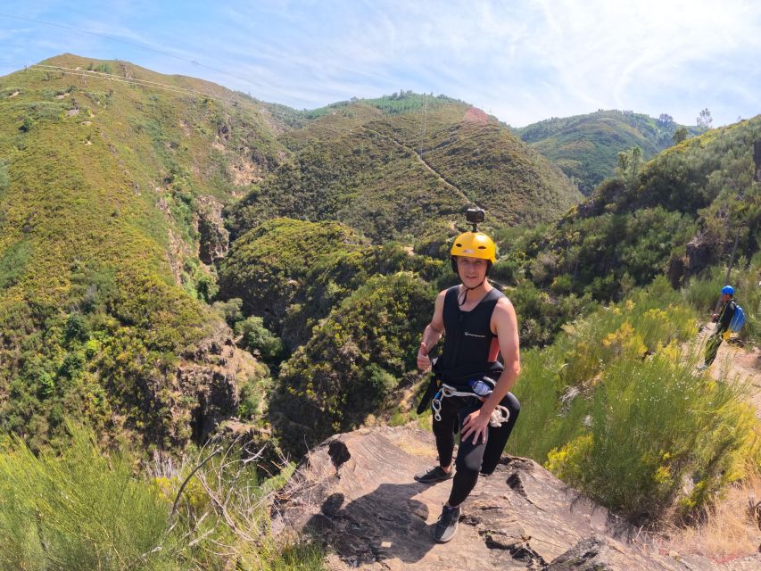 Canyoning Experience at Arouca Geopark - Frades River - Rappelling Down Waterfalls and Sliding on Ropes