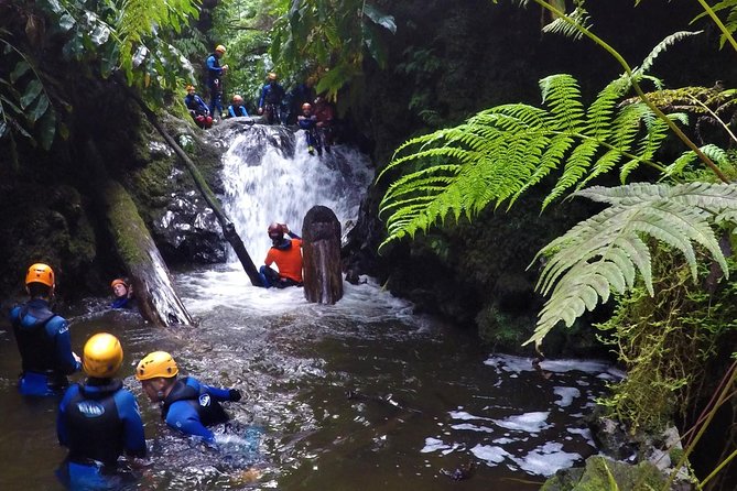 Canyoning Experience at Ribeira Grande - The briefing, gear, and short walk in