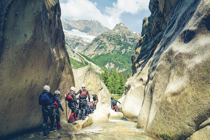 Canyoning Experience Grimsel from Interlaken - Jumps, natural slides, and the zipline