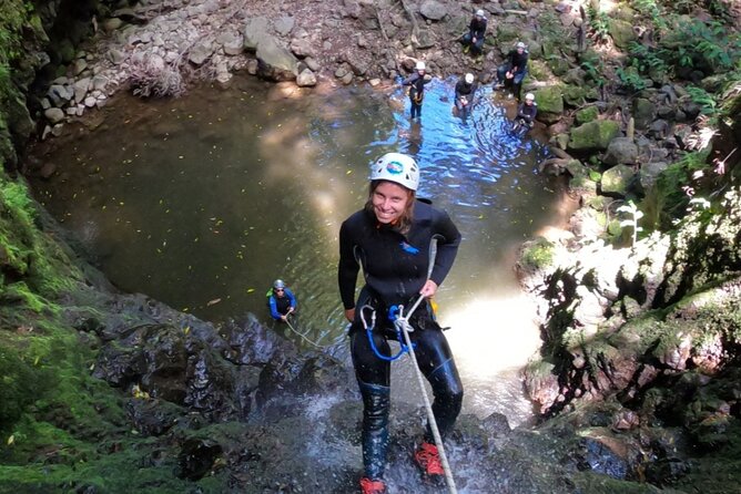 Canyoning experience in Ribeira dos Caldeiroes - What the three-hour route is really like