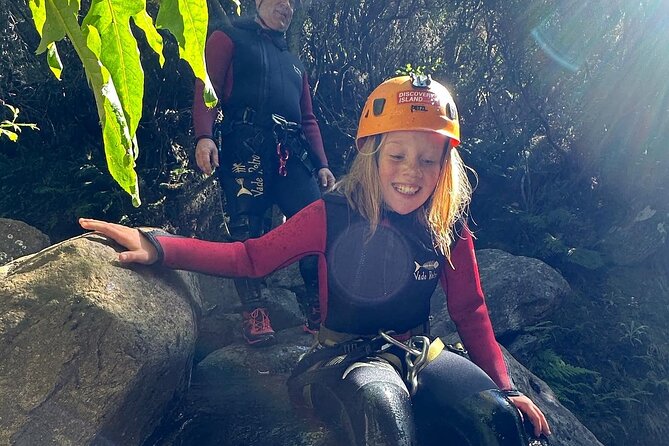 Canyoning Experience Level I Beginners in Ribeira das Cales - Following the 850-meter route