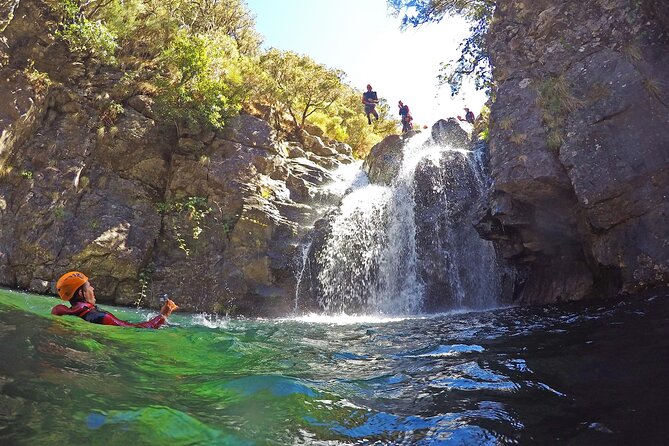 Canyoning Experience Level I Beginners in Ribeira das Cales - Natural pools and clear mountain water