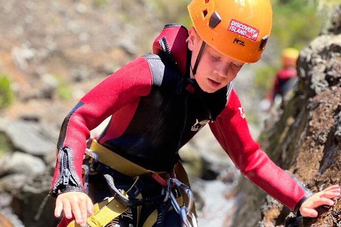 Canyoning Experience Level I Beginners in Ribeira das Cales - The human side of the experience