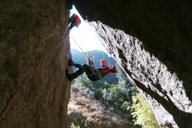 Canyoning Experience Level II Moderate - Larger waterfalls and more technical rope work