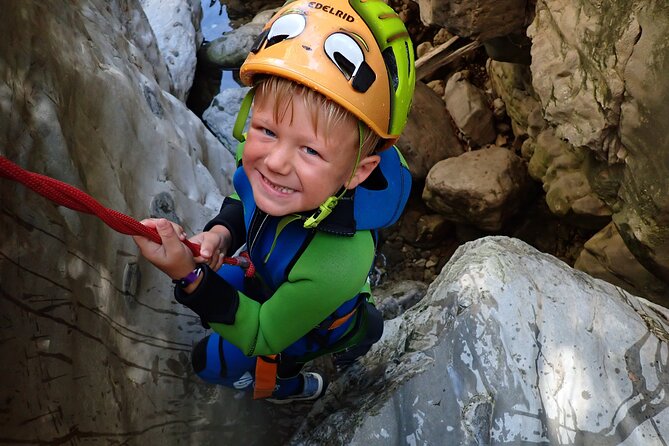 Canyoning "Family-Fun" - family friendly Canyoningtour - Lake Garda from the water