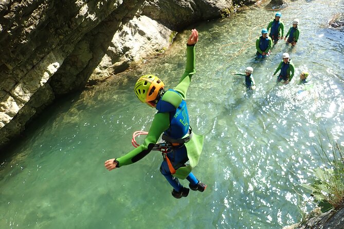 Canyoning "Family-Fun" - family friendly Canyoningtour - Gear, photos, and the small costs
