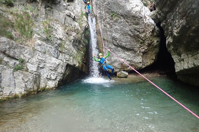Canyoning "Family-Fun" - family friendly Canyoningtour - Tremosine: an active route, not a sightseeing stop