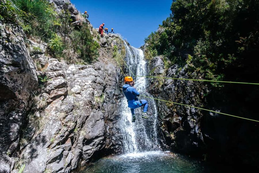 Canyoning for All - Beginner | Funchal - A short walk out, then the ride back to Funchal