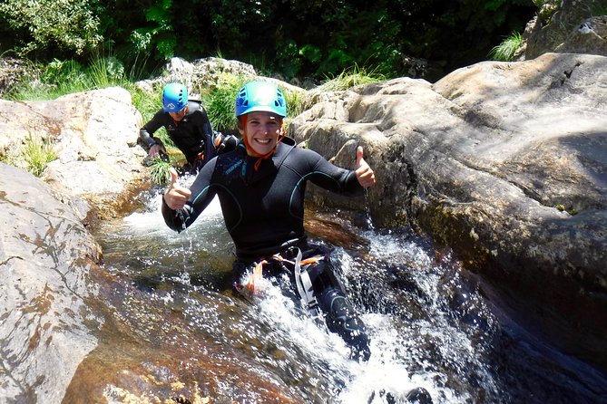 Canyoning from Porto - Rappels, zip lines, and slides