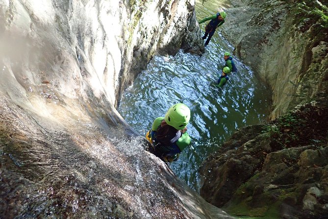 Canyoning "Gumpenfever" - beginner Canyoningtour for everyone - What the 2.5-hour route feels like