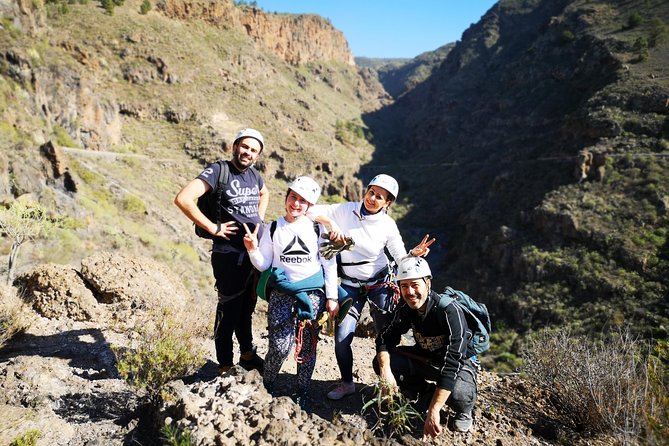 Canyoning in a Natural Protected Space - What the guide and mascot add