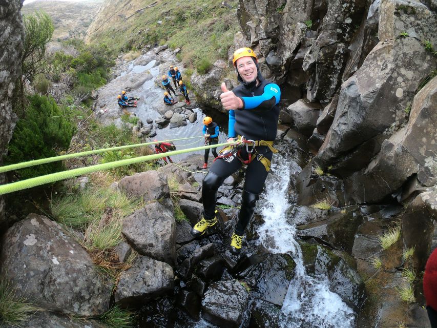 Canyoning in Madeira: Ideal for First-Timers and Families - Five rappels, clear pools, and plenty of water