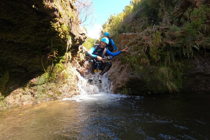 Canyoning in Madeira Island- Level 1 - Guides who keep nervous beginners moving