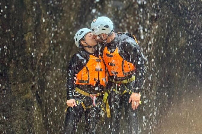Canyoning in Matacanes : Rappelling, Jumping and Natural Slides - The 90-minute mountain hike