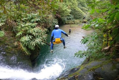 Canyoning in Ribeira da Salga