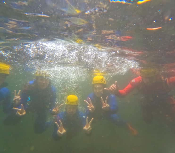 Canyoning in Ribeira dos Caldeirões – Hidden Waterfall Adventure - What the $70 price includes