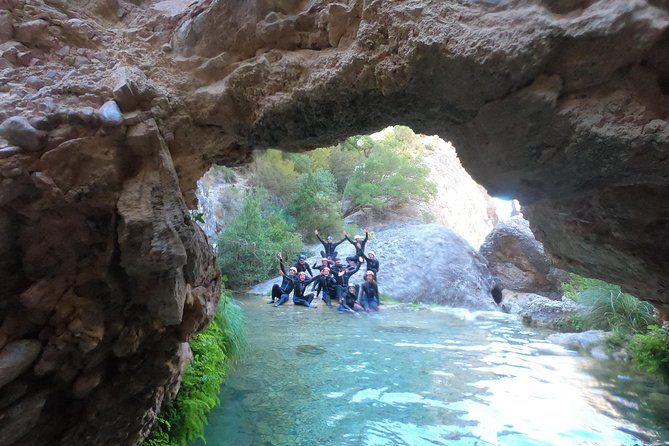 Canyoning in Salou - Small jumps and clear mountain pools