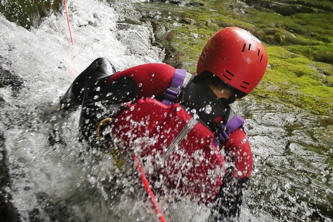 Canyoning in Snowdonia - The physical reality of the final climb